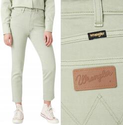 Wrangler High zöld farmernadrág 11WWZ W28 L32