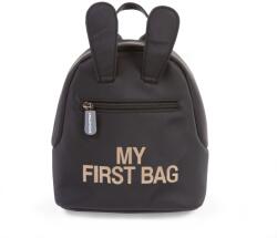 Childhome My First Bag hátizsák fekete (CWKIDBBL)
