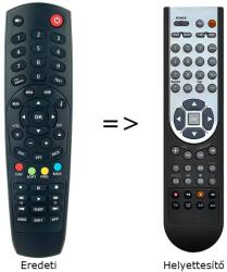  Digi KAON NA1000HD beltéri egységhez távirányító, programozott (NA1000HD)