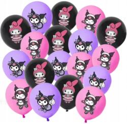 100pa Lufik Kuromi Sanrio 18db-os My Melody Cinnamoroll Kitty Születésnap