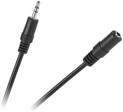  Jack hosszabbító kábel, 3, 5mm sztereó jack dugó - aljzat, 5m (KPO2744-5)