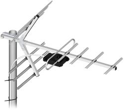 ANT0004C Digitális kültéri YAGI antenna, 55cm, szimmetrizálóval