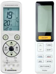 General HAIER YR-HQ V6, V9014557 M64 1D, 0010402886AJ - telecomandă de lux retroiluminată