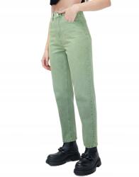 Cropp Zöld Ombre Farmer Nadrág Mom Magas Szárú 7/8 34