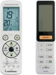 General HAIER YR-HQS01, MRV, LCAC Super Match - telecomandă de lux retroiluminată