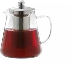 Weis Ceainic cu filtru 1500 ml, inox / sticlă borosilicată