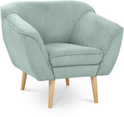  DORY kordbársony fotel 80x74 - mentazöld (10000013155)