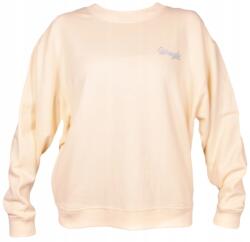 Wrangler krém színű pulóver, hosszú ujjú, legénységi nyakú Sweatshirt L