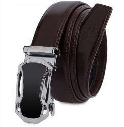 Beltimore Férfi bőröv Öv casual automata, sima bőr Beltimore (A48darkbrown_130)