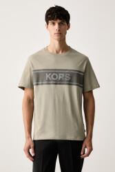 Michael Kors férfi pamut póló - zöld S - answear - 29 990 Ft