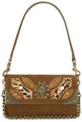 Kurt Geiger London női velúrbőr táska SLOANE - barna Univerzális méret