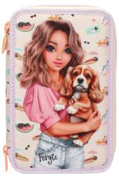 TOPModel töltött tolltartó, 3-emeletes, lány kutyával SUNNY DOG (6) (414148)
