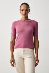 Weekend Max Mara női t-shirt gyapjúval WKDTAPIOCA - rózsaszín M
