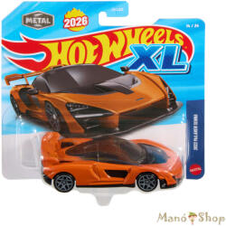 Mattel : XL Series : 2022 McLaren Senna kisautó 14/24 (JLJ41)