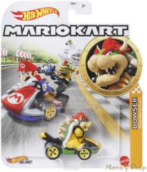 Mattel : Mario Kart : Bowser kisautó Standard Kart járgánnyal (GRN20)
