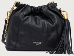 Twinset női bőr zsák - fekete Univerzális méret