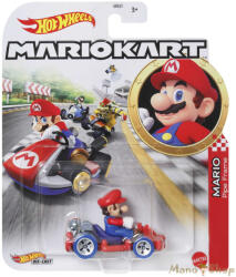 Mattel : Mario Kart : Mario kisautó Pipe Frame gokarttal (HDB34)