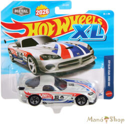 Mattel : XL Series: 2008 Dodge Viper SRT10 ACR kisautó 13/24 (JLJ40)