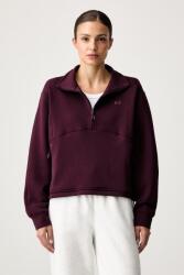 Under Armour melegítőfelső női pamuttal Unstoppable - burgundia S