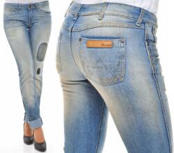Wrangler nadrág Low waist straight Mae W25 L30