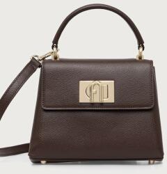 Furla keresztpántos táska női bőr 1927 Mini Top Handle - barna Univerzális méret