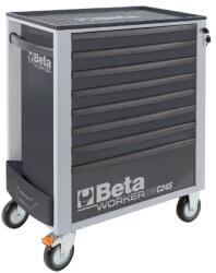 Beta Worker Gurulós Szerszámkocsi 8 Fiókkal - C24S/8 Plus-A BETA Szerszámok és műhelyfelszerelés Műhelyberendezések és tárolás Műhelybútorok és szerszámtárolók
