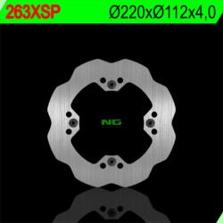 NG Brake Disc NG FÉKEK Petál Rögzített FékTárcsa - 263XSP NG Brake Disc Fékrendszer és alkatrészei Fékbetétek, fékpofák és féktárcsák Féktárcsák