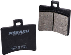 Naraku organikus fékbetét - Aprilia SR50, Scarabeo, Baotian BT49QT Naraku Fékrendszer és alkatrészei Fékbetétek, fékpofák és féktárcsák Tárcsafékbetétek