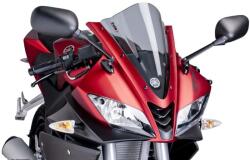 Puig Racing Screen YAMAHA YZF-R125 08-18 sport plexi, füstszínű Puig Váz, idomok és járműkiegészítők Szélvédők és tartozékaik Szélvédők Motorkerékpár- és robogószélvédők