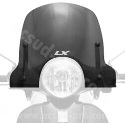 Faco Sport szélvédő füstszínű Vespa LX-hez (festett szerelőkészlettel) Faco Váz, idomok és járműkiegészítők Szélvédők és tartozékaik Szélvédők Motorkerékpár- és robogószélvédők