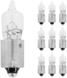 Flösser 12V 6W H6W BAX9S szabvány izzó, átlátszó (irányjelzőhöz, 10 db/doboz) FLOSSER Elektromos alkatrészek Világítás és fényjelzés Izzók Jelző- és műszerizzók BAX9s/BAY9s jelzőizzók