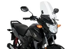 Puig New Generation Szélvédő Honda CB125F 15-18 Puig Váz, idomok és járműkiegészítők Szélvédők és tartozékaik Szélvédők Motorkerékpár- és robogószélvédők