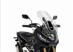 Puig Touring plexi Honda X-ADV 21, átlátszó Puig Váz, idomok és járműkiegészítők Szélvédők és tartozékaik Szélvédők Motorkerékpár- és robogószélvédők