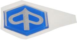 Piaggio hatszögletű embléma / matrica 32x36mm Piaggio TPH, ZIP, Liberty, Beverly, MP3, Vespa PK modellekhez Piaggio Váz, idomok és járműkiegészítők Matricák és járműdekoráció Egyéb matricák és dekorációs elem
