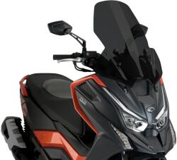 Puig V-Tech Touring DT X360 22 szélvédő, sötét Puig Váz, idomok és járműkiegészítők Szélvédők és tartozékaik Szélvédők Motorkerékpár- és robogószélvédők