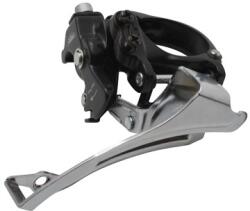SUNRACE M30 első váltó MTB-hoz, bilincses, 34, 9 mm, 42x32x22 lánctányérhoz, felülről és alulról húzható (bilincs-adapter 31, 8 + 28, 6 mm) SUNRACE Egyéb járművek Kerékpározás Kerékpár-alkatrészek Kerékpárfékek és váltórendszerek Kerékpár-elsőváltók