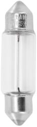 OSRAM C50W 12V 5W szabvány izzó, SV8, 8-8 lábbal, átlátszó (helyzetjelző és féklámpa, darabra értékesítve) OSRAM Elektromos alkatrészek Világítás és fényjelzés Izzók Jelző- és műszerizzók SV8.5 szofitaizzók