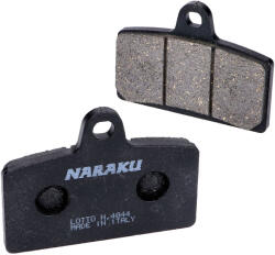 Naraku szerves fékbetétek Aprilia RS, RS4, Derbi GP1, GPR, MH KN1, KN2, R féktárcsákhoz, Derbi GP1, GPR, MH KN1, KN2, R Naraku Fékrendszer és alkatrészei Fékbetétek, fékpofák és féktárcsák Tárcsafékbetétek