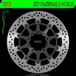 NG Brake Disc NG BRAKES Úszó - 1213 NG Brake Disc Fékrendszer és alkatrészei Fékbetétek, fékpofák és féktárcsák Féktárcsák