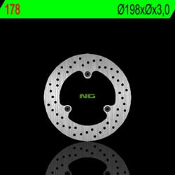 NG Brake Disc NG BRAKES Fix Féknyereg - 178 NG Brake Disc Fékrendszer és alkatrészei Fékbetétek, fékpofák és féktárcsák Féktárcsák