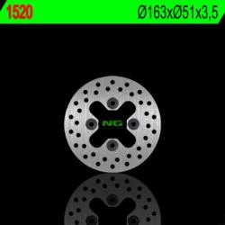 NG Brake Disc NG FÉKEK Fix Fék Tárcsa - 1520 NG Brake Disc Fékrendszer és alkatrészei Fékbetétek, fékpofák és féktárcsák Féktárcsák