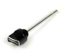 BGM olajbetöltő csavar, mérőpálcával, fekete, kompatibilis Piaggio Leader, Quasar, HPE, Vespa ET4, LX, LXV, S, GT, GTS, GTV, GTL 125, 300 cm³ modellekkel BGM Motoralkatrészek Motorblokk és rögzítése Olajb