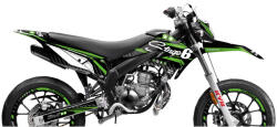 Stage6 Grafikai készlet Derbi X-Treme 2011 - 2017 Stage6 zöld Stage6 Váz, idomok és járműkiegészítők Matricák és járműdekoráció Egyéb matricák és dekorációs elemek