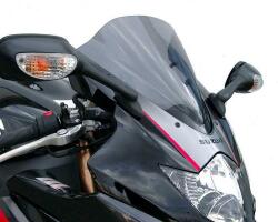MRA Racing szélvédő, Suzuki GSX-R 1000, 2005-2006, füstszürke MRA Váz, idomok és járműkiegészítők Szélvédők és tartozékaik Szélvédők Motorkerékpár- és robogószélvédők