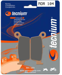 TECNIUM Racing MX/ATV Szintermetál fékbetétek - MOR104 TECNIUM Fékrendszer és alkatrészei Fékbetétek, fékpofák és féktárcsák Tárcsafékbetétek