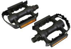MARWI SP931 MTB lapos pedál acél + műanyag test, fekete, 9/16" menet (pár) MARWI Egyéb járművek Kerékpározás Kerékpár-alkatrészek Kerékpár-pedálok