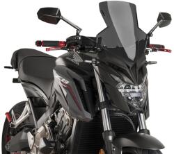 Puig New Generation szélvédő HONDA CB650F 2017-2018 sötétített Puig Váz, idomok és járműkiegészítők Szélvédők és tartozékaik Szélvédők Motorkerékpár- és robogószélvédők