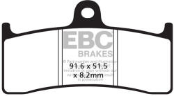 EBC Brakes EBC FA424HH megerősített fékbetét (1 tárcsához) EBC Brakes Fékrendszer és alkatrészei Fékbetétek, fékpofák és féktárcsák Tárcsafékbetétek