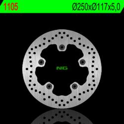 NG Brake Disc NG BRAKES Fix Féknyereg - 1105 NG Brake Disc Fékrendszer és alkatrészei Fékbetétek, fékpofák és féktárcsák Féktárcsák