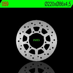 NG Brake Disc NG BRAKES Fix Fék Tárcsa - 059 NG Brake Disc Fékrendszer és alkatrészei Fékbetétek, fékpofák és féktárcsák Féktárcsák